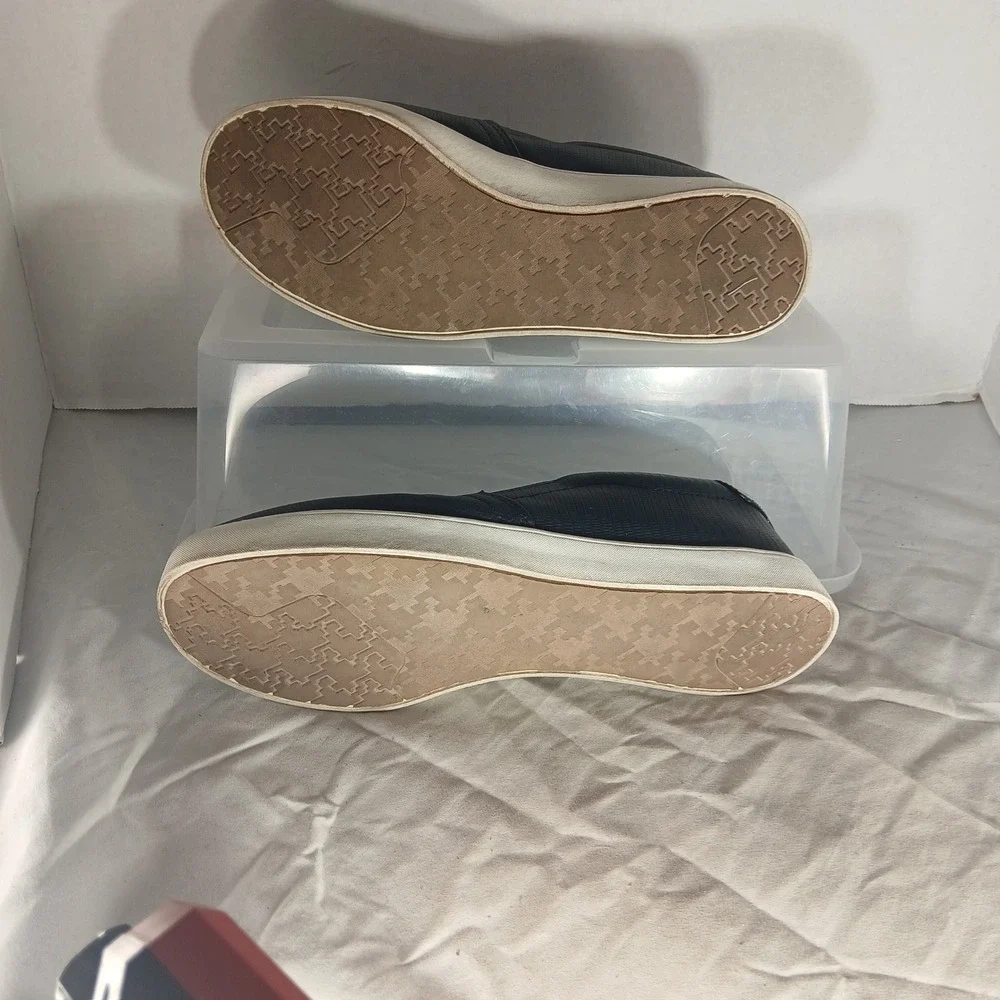 Dr Scholls Womens Black Textured Slip On Shoes Memory Foam Cool Fit‎ Size 7M